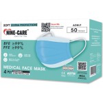 4 PLY Medical Face Mask (Blue)