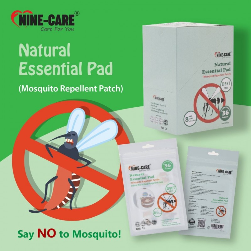 Natural Essential Pad (Mosquito Repellent Patch) Natural Essential Pad (Mosquito Repellent Patch)