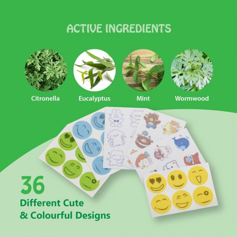 Natural Essential Pad (Mosquito Repellent Patch) Natural Essential Pad (Mosquito Repellent Patch)