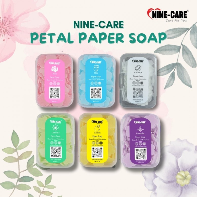 Nine-Care Petal Paper Soap Nine-Care Petal Paper Soap