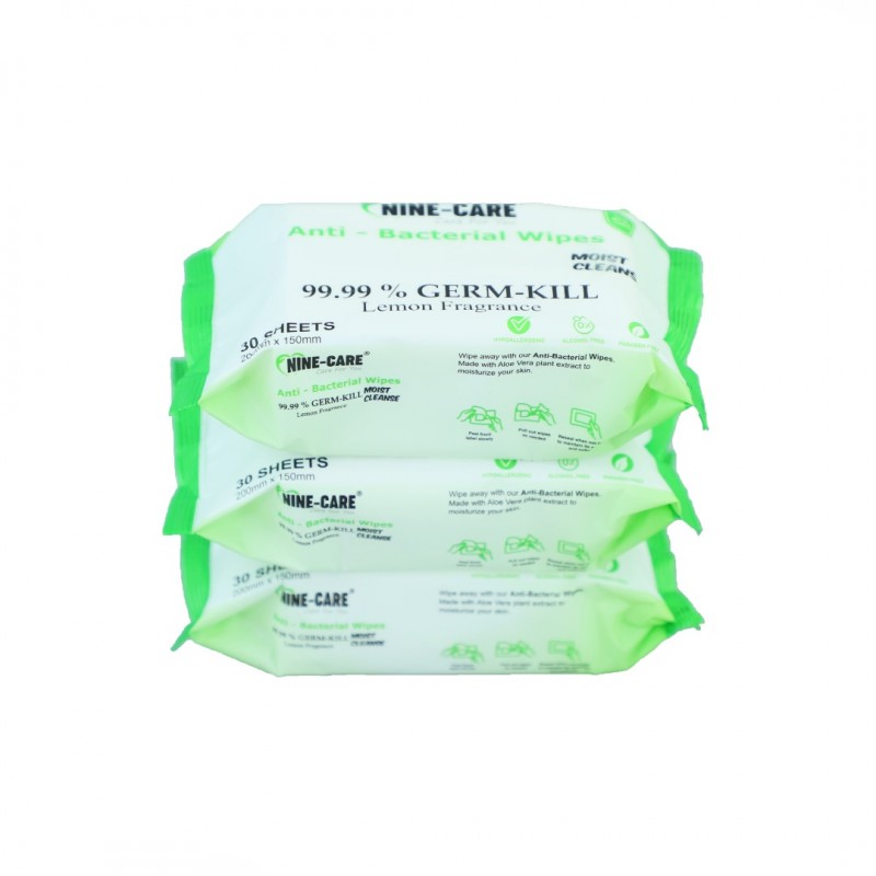 Anti - Bacterial Wipes Anti - Bacterial Wipes