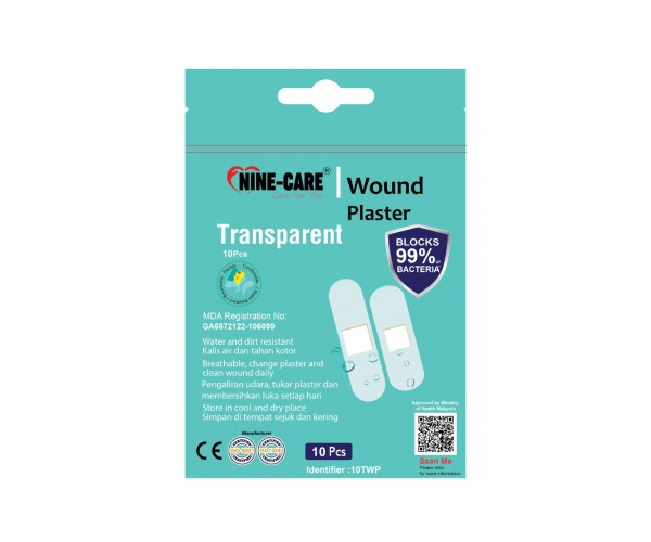 Transparent Wound Plaster (10 Pcs)